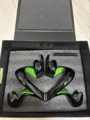 Julian Hakes Mojito Size 36 Women Black Green Shoes Heel Sandals Pumps W/box