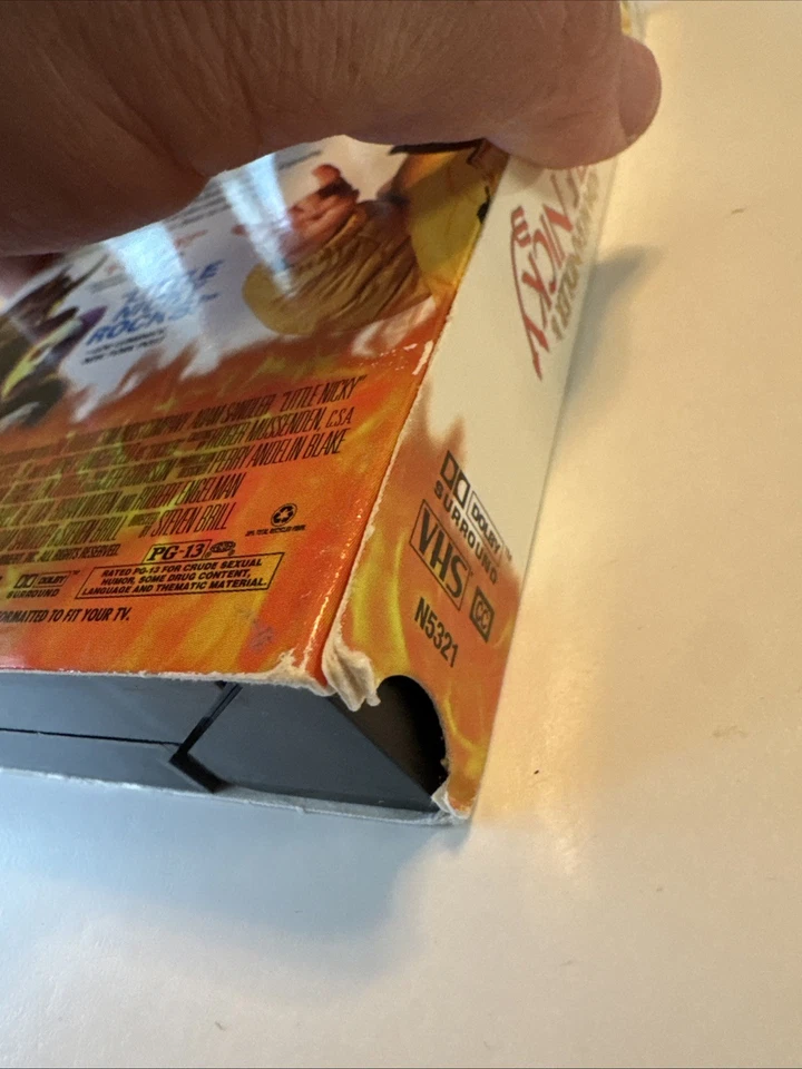 Little Nicky (VHS, 2001) Adam Sandler Cult NICE - Image 4 of 4