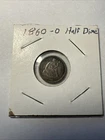 1860-O Liberty Seated Half Dime - 90% Silver