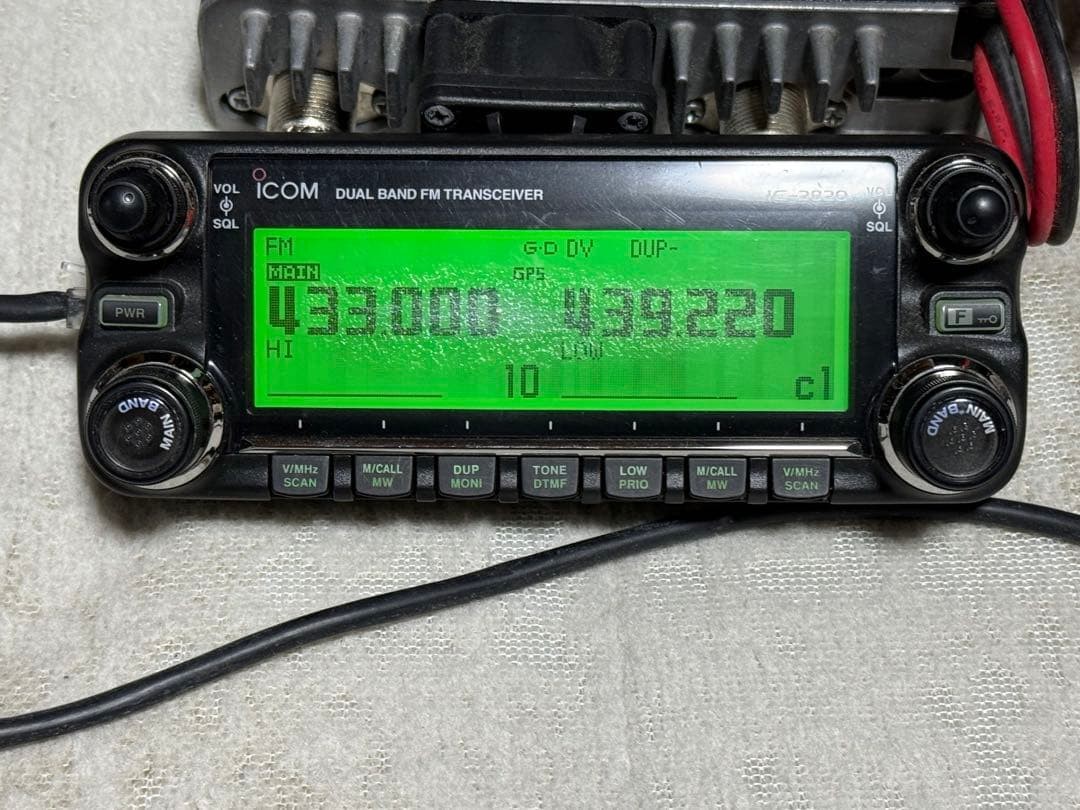 ICOM 144/430MHz DUALBAND IC-P7 美品 IC-P7 ICOM 144⁄430MHz DIGITAL