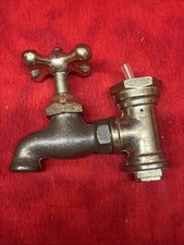 VINTAGE BRASS SPIGOT FAUCET k22