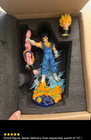 Dragon Ball Z 13in Super Saiyan Vegito vs Majin Buu PVC GK Statue Model