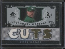 2007 Upper Deck SP Legendary Cuts GOOSE GOSSAGE Dual Relic /125 Materials BIN2