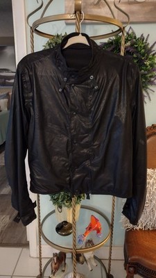 Dainese Men's Motorcycle Jacket Size 48 EU Super Rider D-Dry Shimmer Black