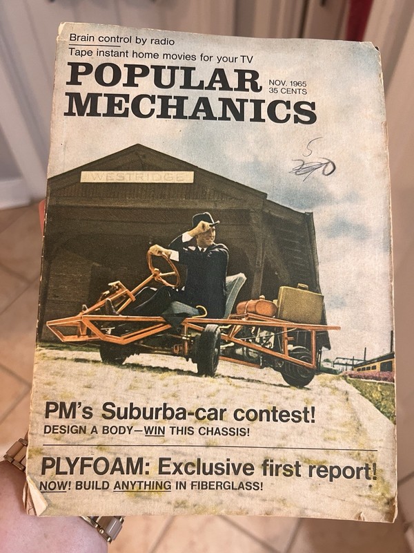 Popular Mechanics Magazine November 1965 Suburba  Car Plyfoam Tape Home Movies