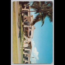 Postcard The Edgemar Apartments Miami Beach Florida 1955
