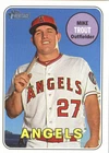 2018 Topps Heritage #275 Mike Trout Los Angeles Angels Baseball Card NM-MT 46392