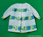 Vintage Francie Doll Sugar Sheers #1229 White Dress MINTY ~ 1960's