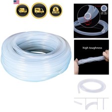 Silicone Tubing 4mm 5/32" ID x 6mm OD Food Grade High-temperature Pure Silico...