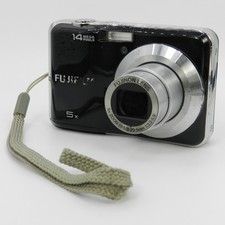 Fujifilm FinePix AX300 14.0 MP Digital Camera BLACK - Takes AA Batteries -TESTED