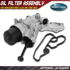 Oil Filter Housing for Mercedes-Benz CL63 AMG C126 W212 S212 E63 AMG W222 S550