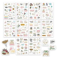 Colortouch Geburtstag Aufkleber FüR GäStebuch, Sticker (325 Motive)