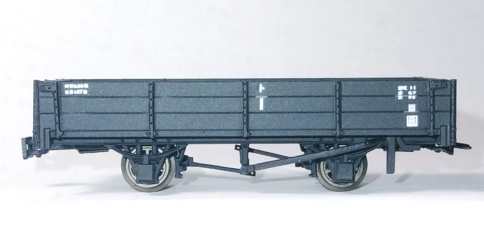 HOn30/HOe Scale Kubiki Railway To-1 Narrow Gauge Gondola Early Kit Open Wagon - Image 3 of 4