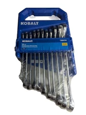 KOBALT 11-Piece Set Combination Wrench Set 2884742 Metric New