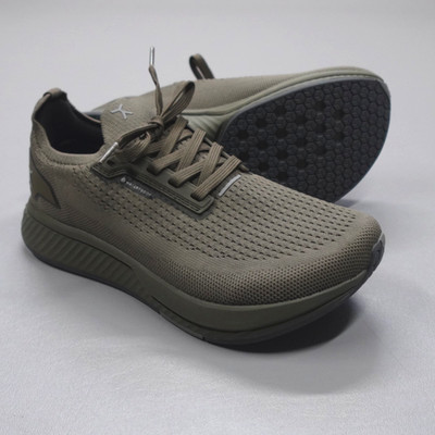 Flux Adapt Waterproof Women Size 6.5 EU 37 Running Athletic Barefoot Shoes Olive