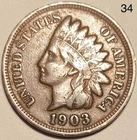 1903 Indian Head Penny Cent