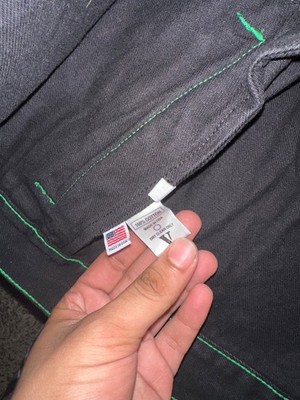 Vlone FRIENDS Denim Jacket Green *RARE* 100% Authentic ✓ Sz XL | eBay