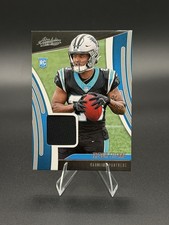 2025 Panini Absolute #ARM-TEE Trevor Etienne Absolute Rookie Materials
