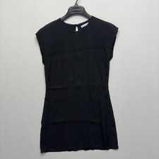 Reformation Women Mini Dress Size 6 Black C074 -2
