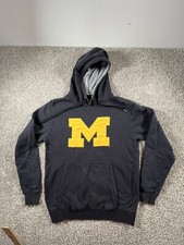 Vintage University of Michigan Hoodie Mens Small Heavyweight