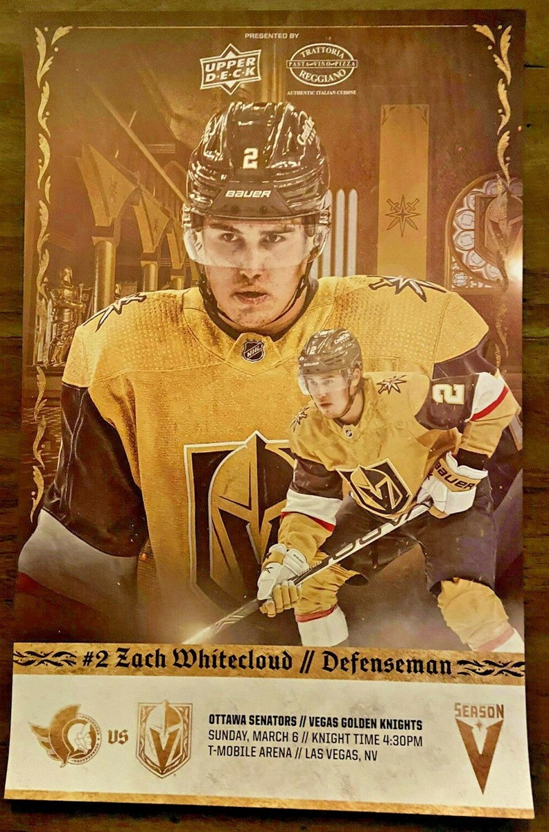 Vegas Golden Knights vs Ottawa Senators 3/6/22 Zach Whitecloud