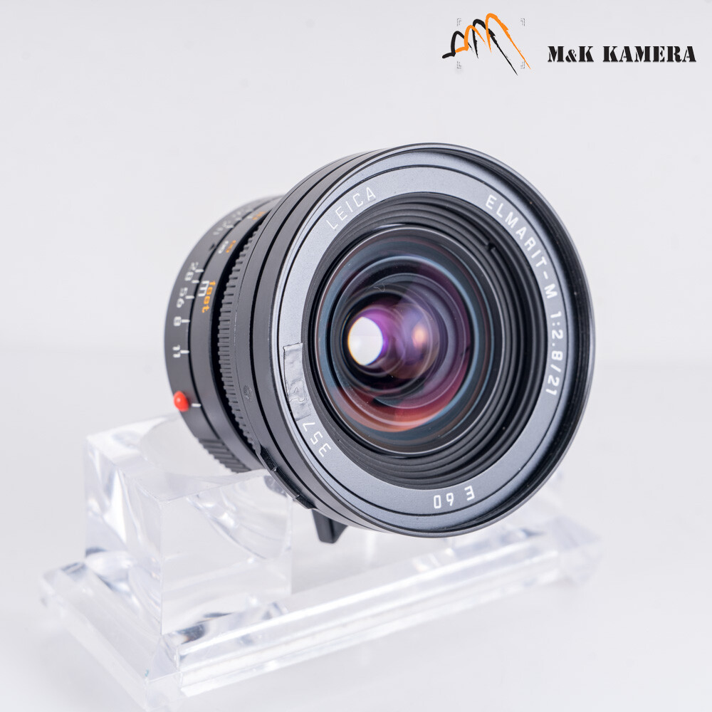 Leica Elmarit M 21mm/F2.8 E60 Pre-A Black Lens Yr.1991