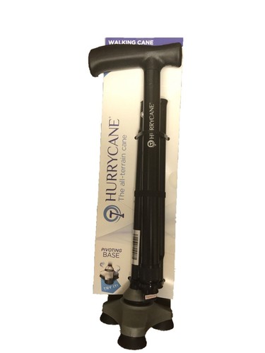 HurryCane Freedom All-Terrain Pivoting Base Folding Walking Cane 4 Colors NEW - Picture 5 of 11