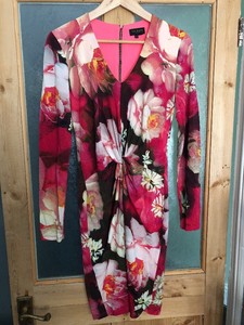 ted baker long floral dress