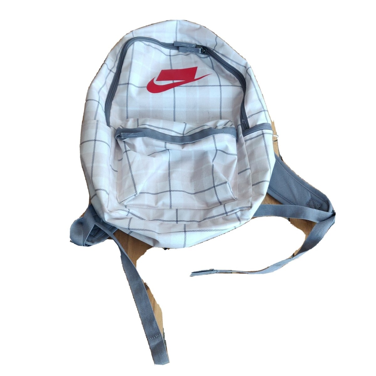 nike plaid backpack