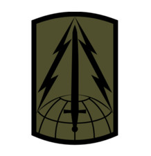 4" 116th military intelligence brigade muted army bumper sticker decal usa made