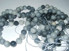 - Pietre Dure Forate - OCCHIO DI GATTO sfera 8 mm 8 pz