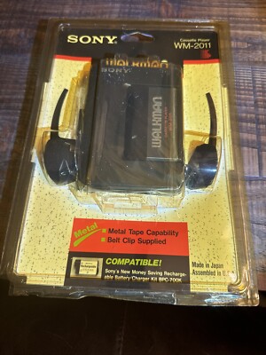 Walkman Sony WM-2011 - Lecteur Cassette - Pour Pièces Détachées (non Fonctionnel)