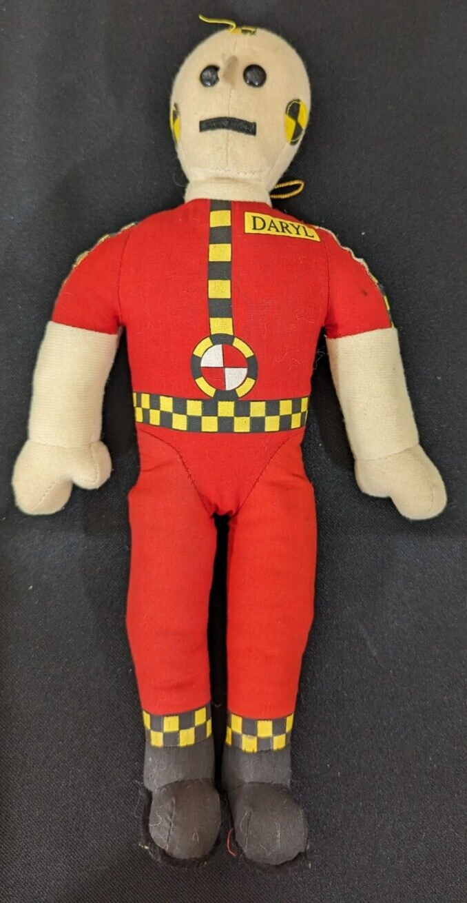 Incredible Crash Test Dummies Red Plush Daryl 90s Toy TYCO 1992