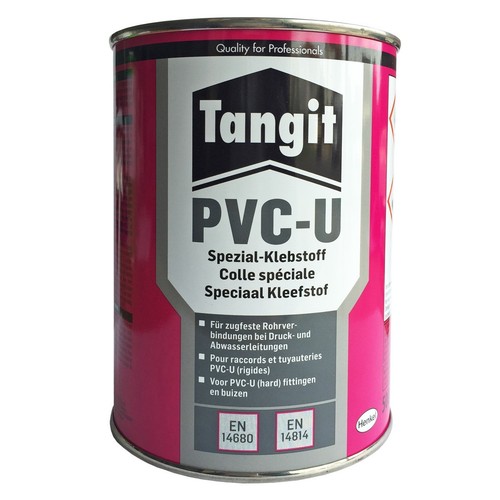 Tangit PVC-U Spezial henkel Kleber für PVC/ Hart-PVC Rohrverbindung 500g o. 1 kg - Bild 3 von 4