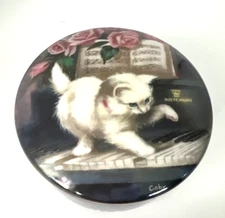 Kitten on the Keys Swiss Music Box  Limited Edition Ardleigh Elliott & Sons Work