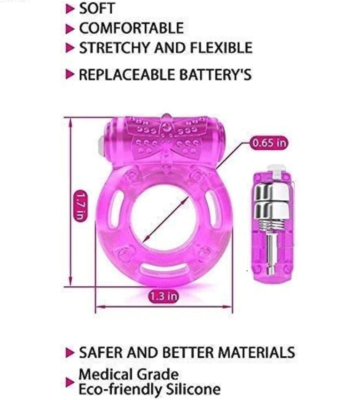 Male Vibrating Cock Ring Waterproof Penis Vibrator Couple Sex-Toy Clit  Orgasm | eBay