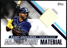 2024 Topps Randy Arozarena #MLM-RA Major League Material Relics Rays Baseball