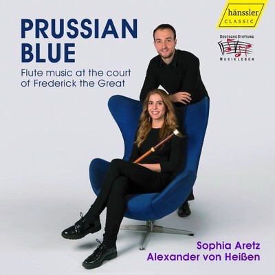 C.P.E. BACH / ARETZ / HEISSEN - PRUSSIAN BLUE - FLUTE MUSIC AT NEW CD