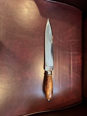 Green River Works Scottish Dagger, Benchmade, Case (walnut Barrel Handle)