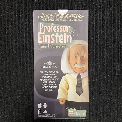 Professor Einstein Hanson Robotics Extremely Rare Brand New
