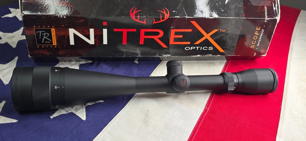 NOS Weaver Nitrex TR 6-20x50 Rifle Scope Japan Made RARE Onalaska