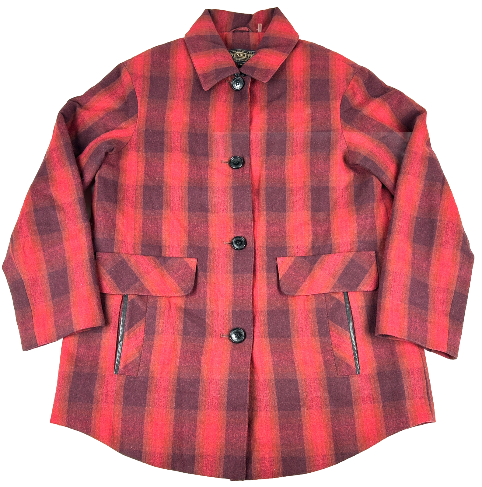 Pendleton Women’s Wool Jacket Size Medium Buffalo… - image 1