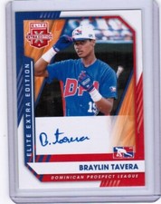 BRAYLIN TAVERA 2021 ELITE AUTO RC DOMINICAN BALTIMORE ORIOLES