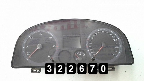 2005 VW CADDY TACHO KOMBIINSTRUMENT DIESEL LHD 2K0920841C
