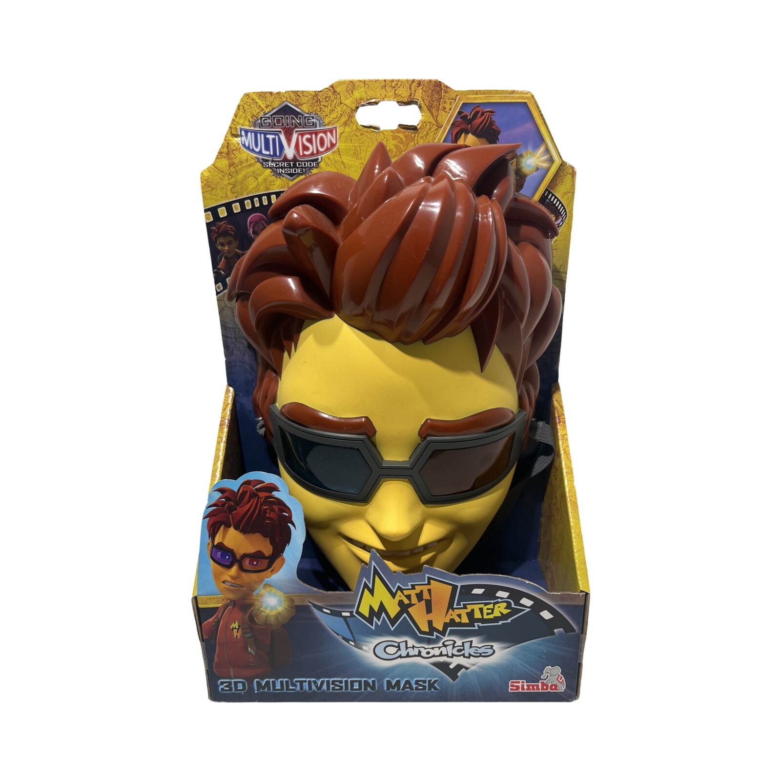 Matt Hatter Chronicles 3D Multivision Role Play Mask Simba NEW