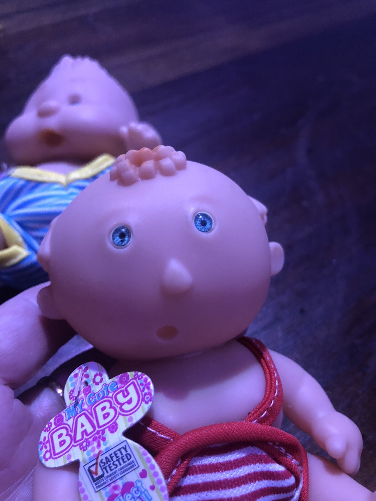 Mini Baby Dolls Vinyl Set Of 2 Babies 5” eBay