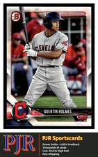 2018 Bowman #BP88 Quentin Holmes Cleveland Indians  BUY 4 - 35% OFF