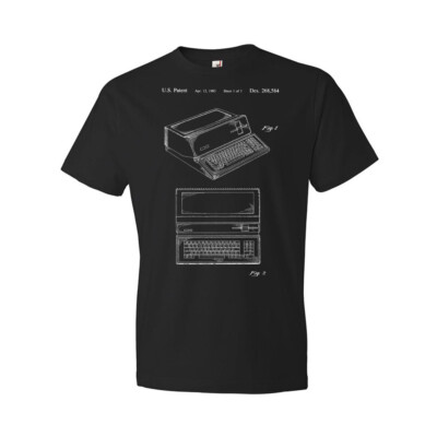 Retro III Computer Patent Shirt Technician Gift Computer Shirt IT Tech Gift