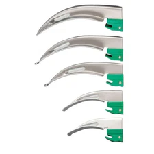 35 Laryngoscope Blades MAC, Fiber-Optic Illumination, Disposable