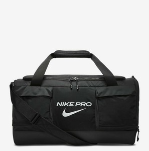 nike training vapor power holdall in black